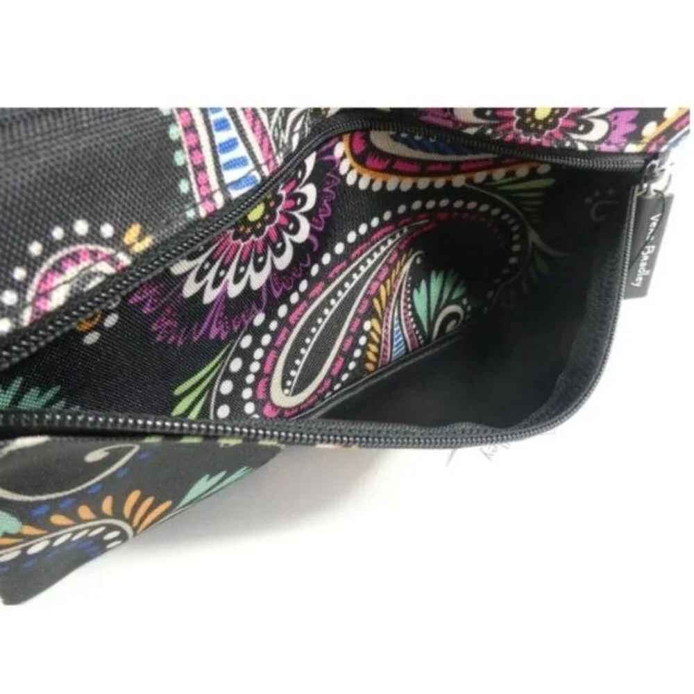 Vera Bradley Bandana Swirl Lighten Up Pencil Pouch NWT‎